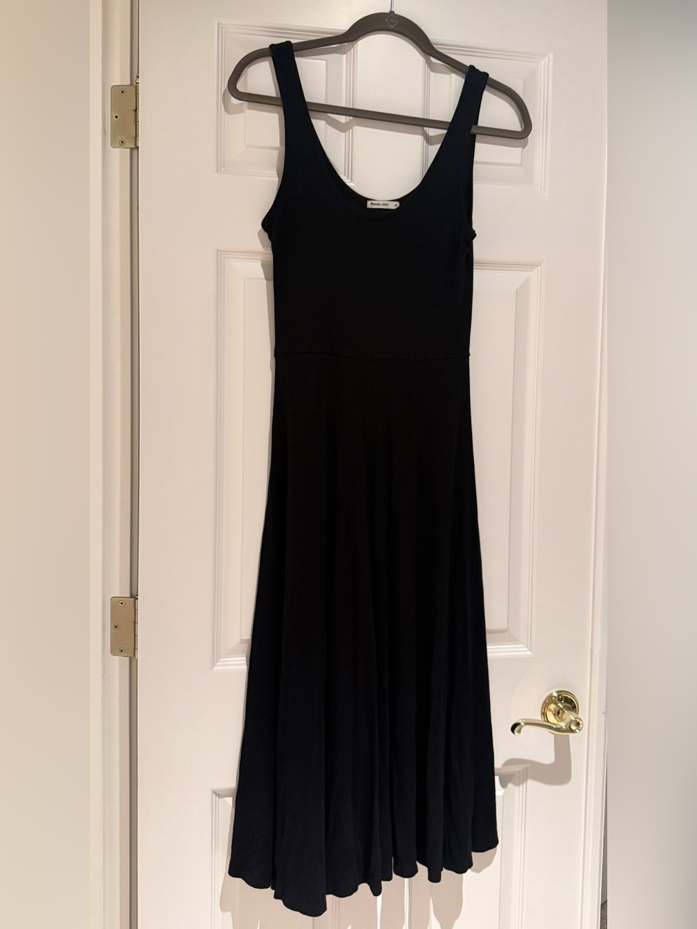 Marine Layer Black Midi Dress